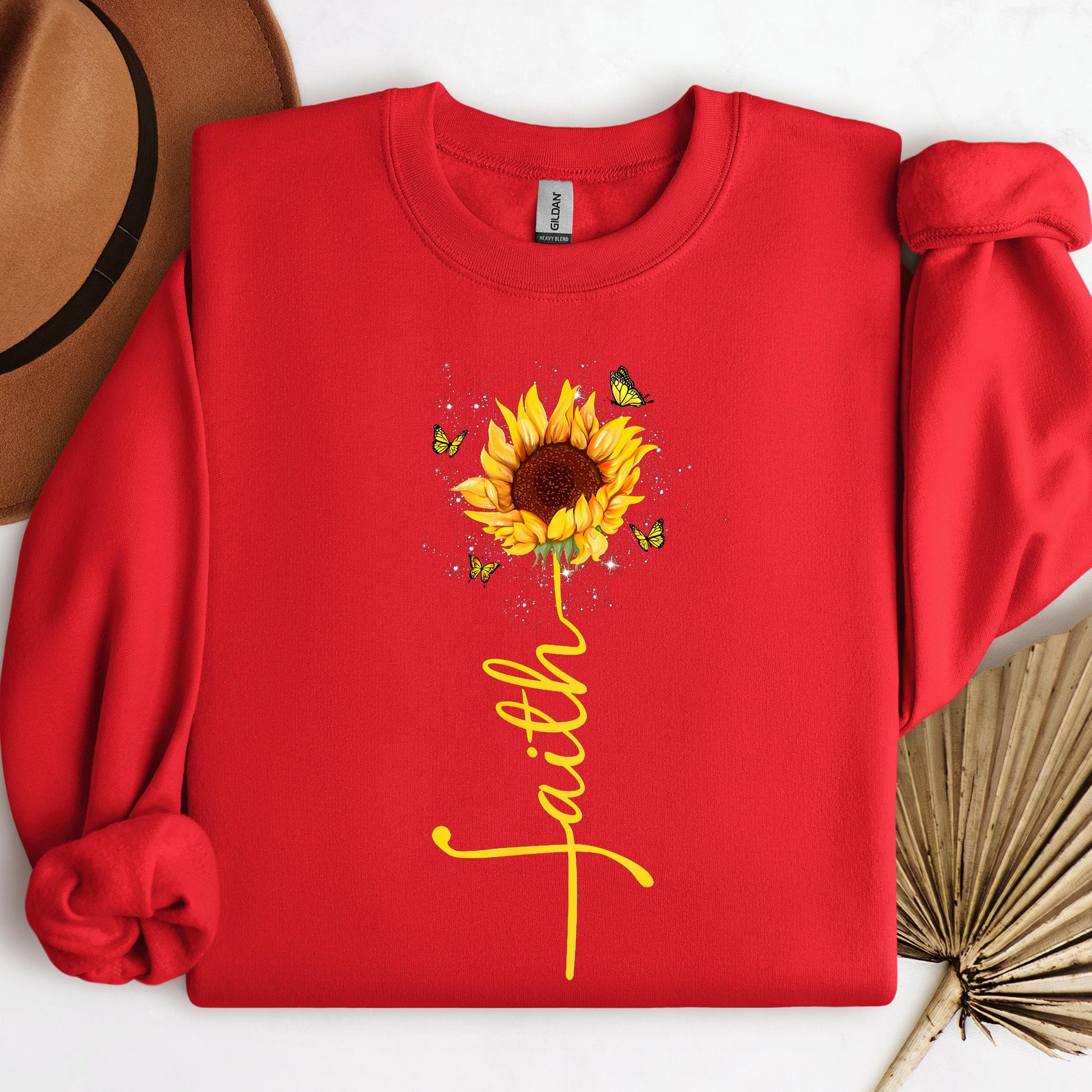 Faith Sunflower Butterfly 01