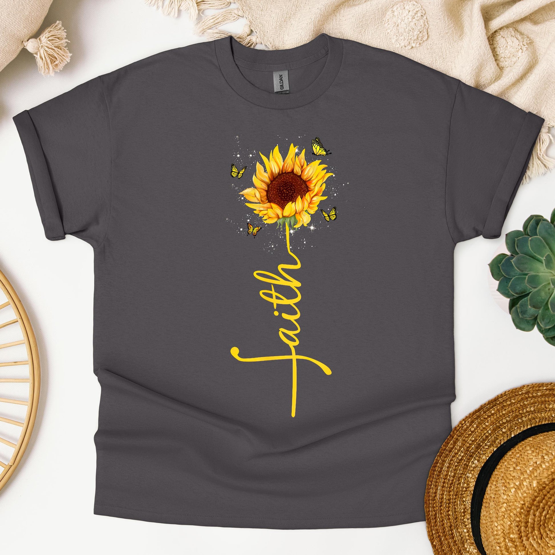 Faith Sunflower Butterfly 01