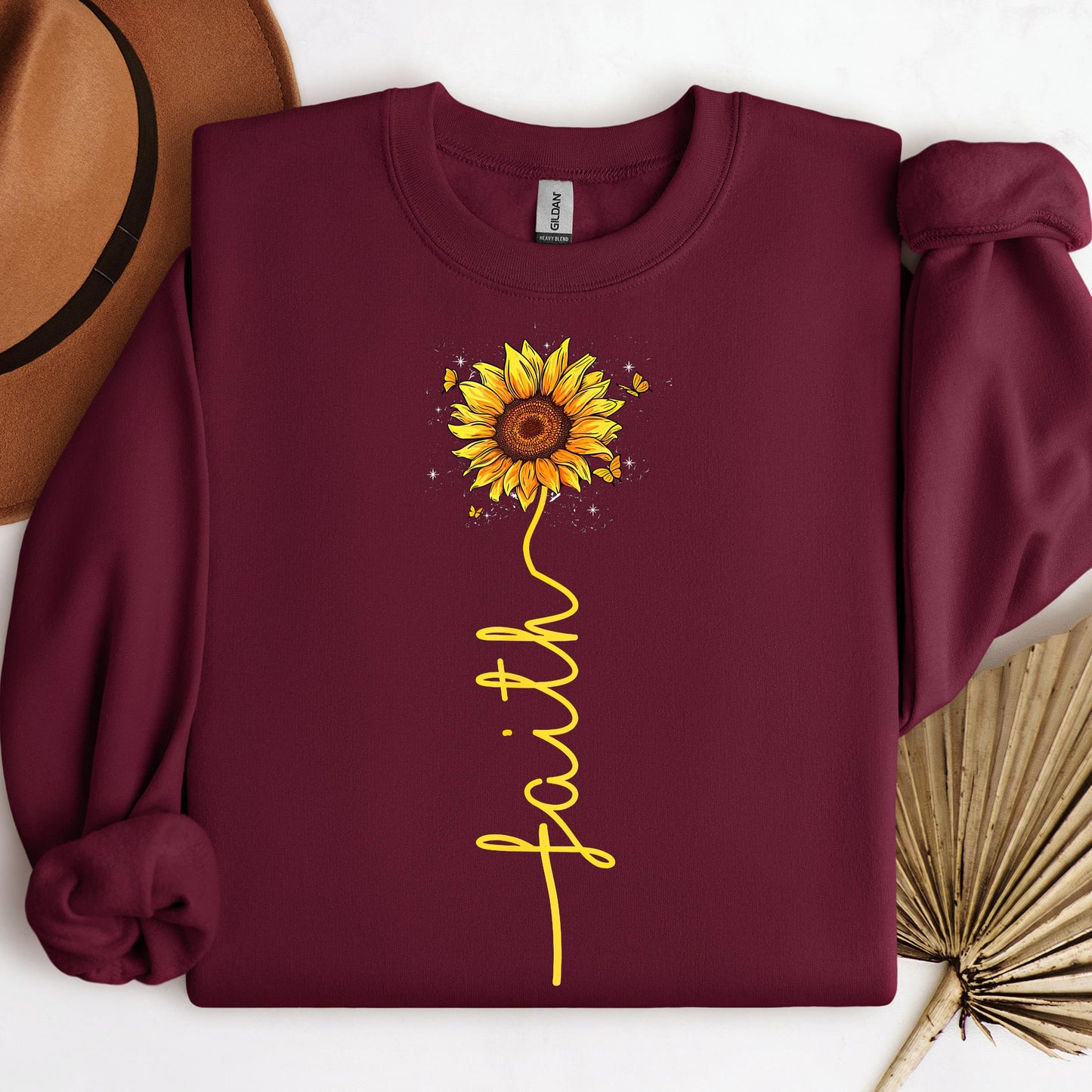 Faith Sunflower Butterfly 02