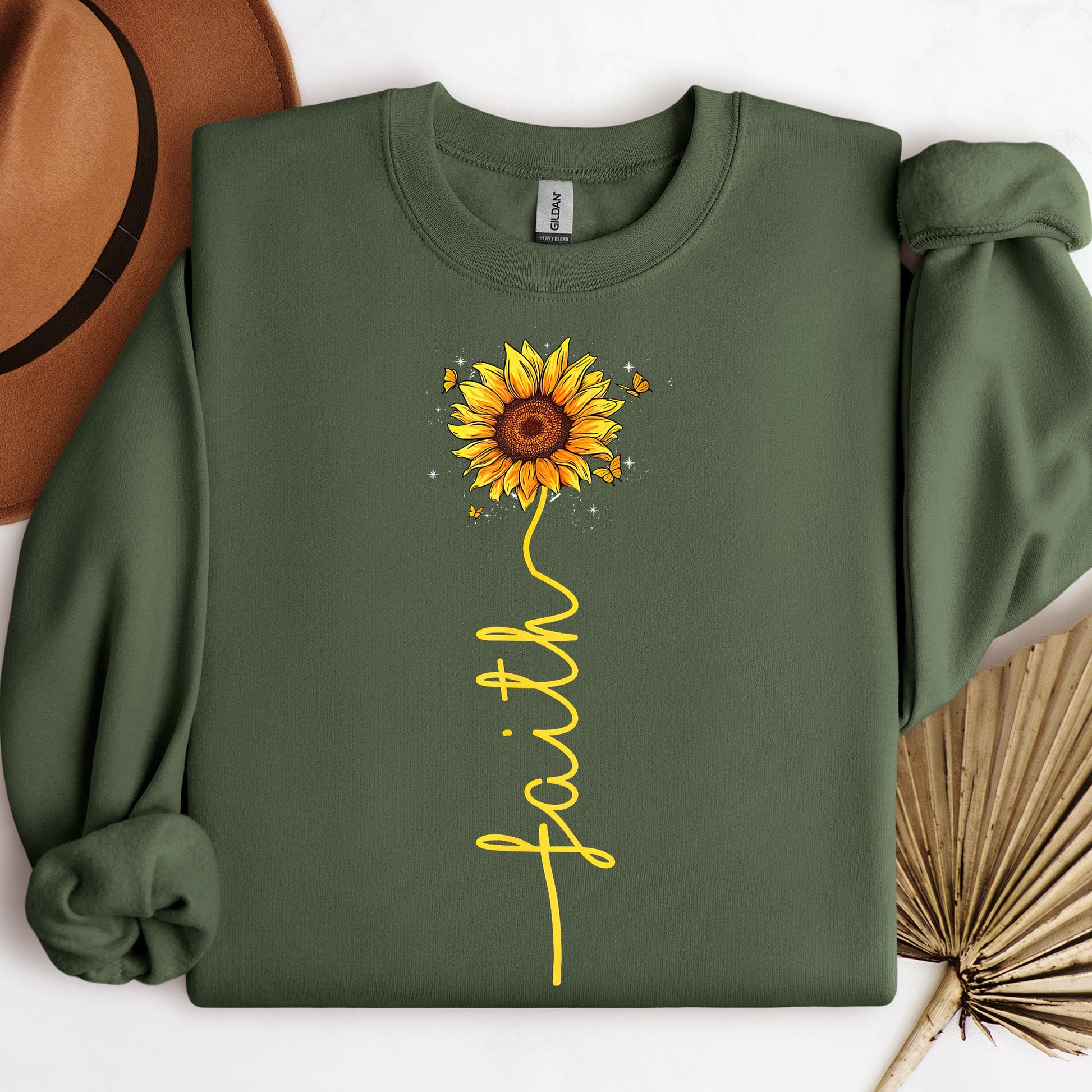 Faith Sunflower Butterfly 02