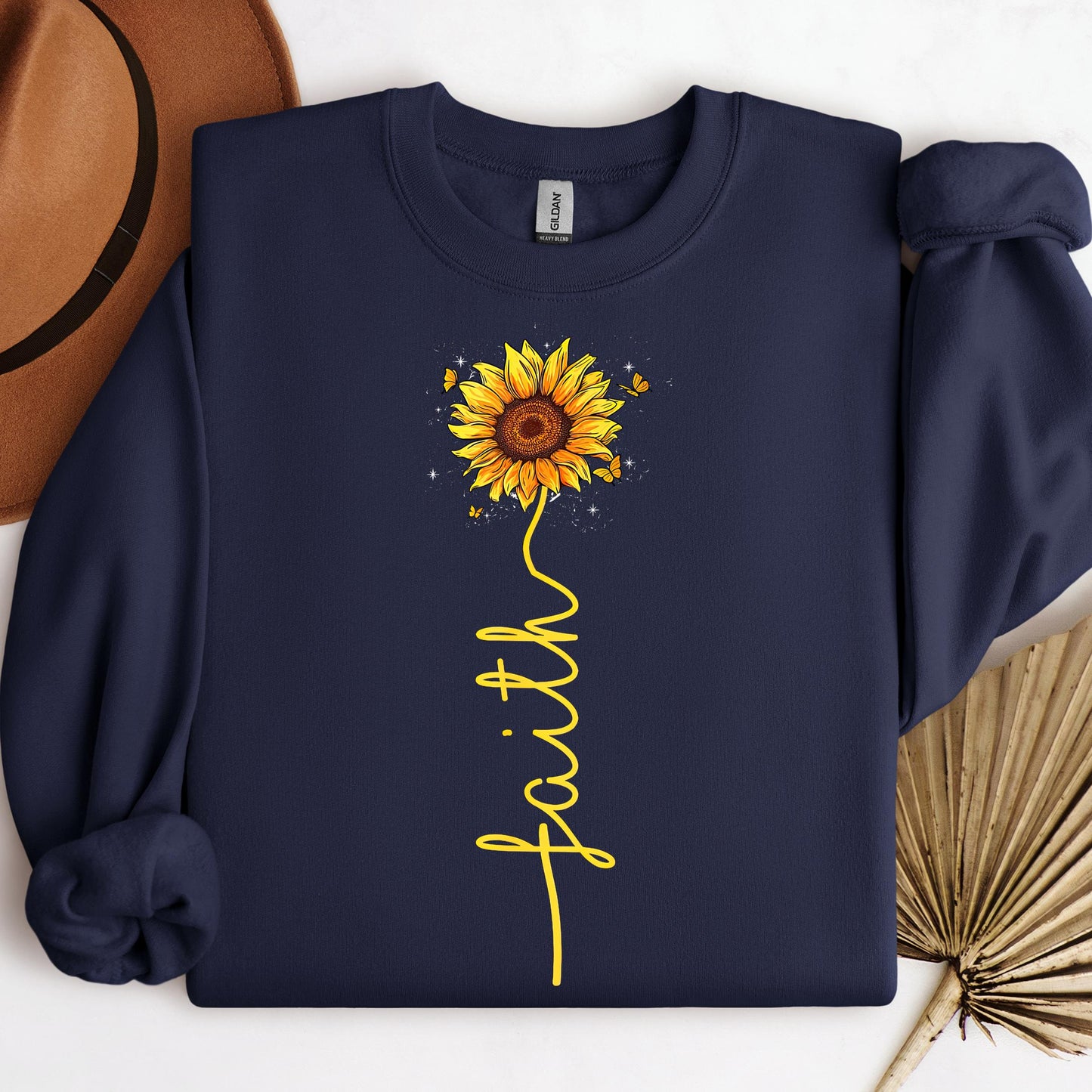 Faith Sunflower Butterfly 02