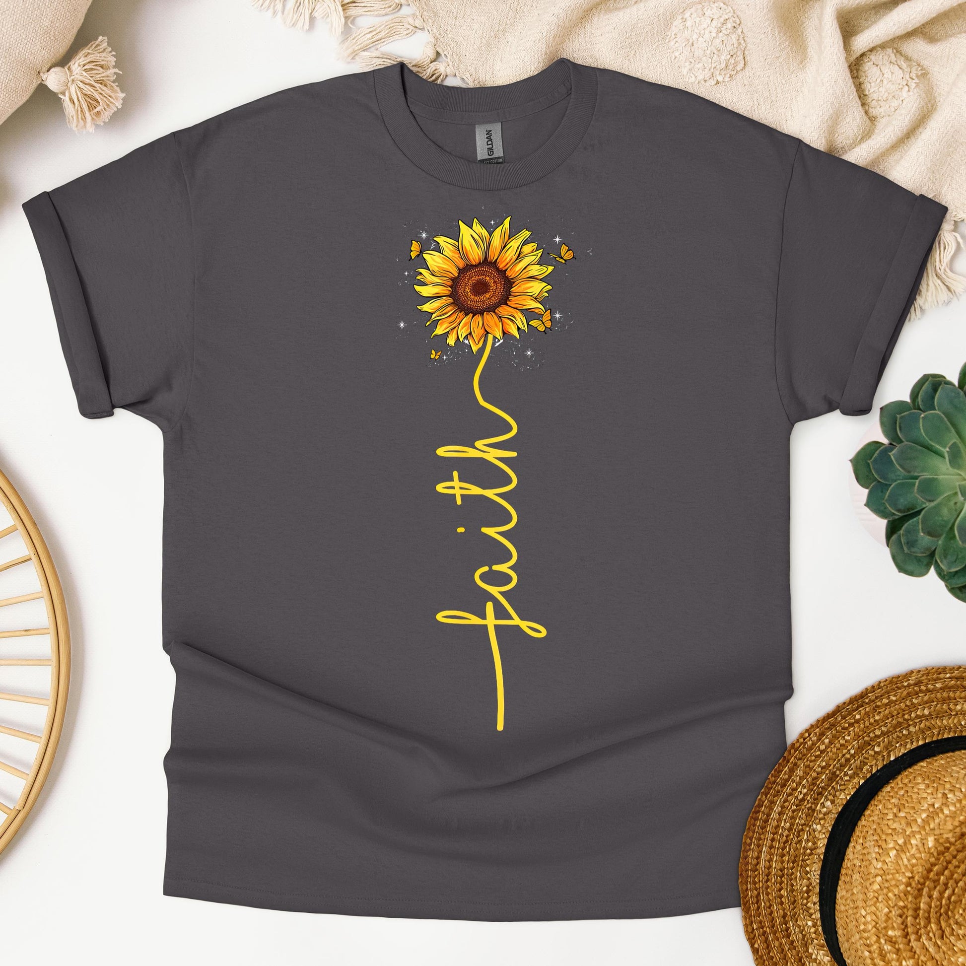 Faith Sunflower Butterfly 02