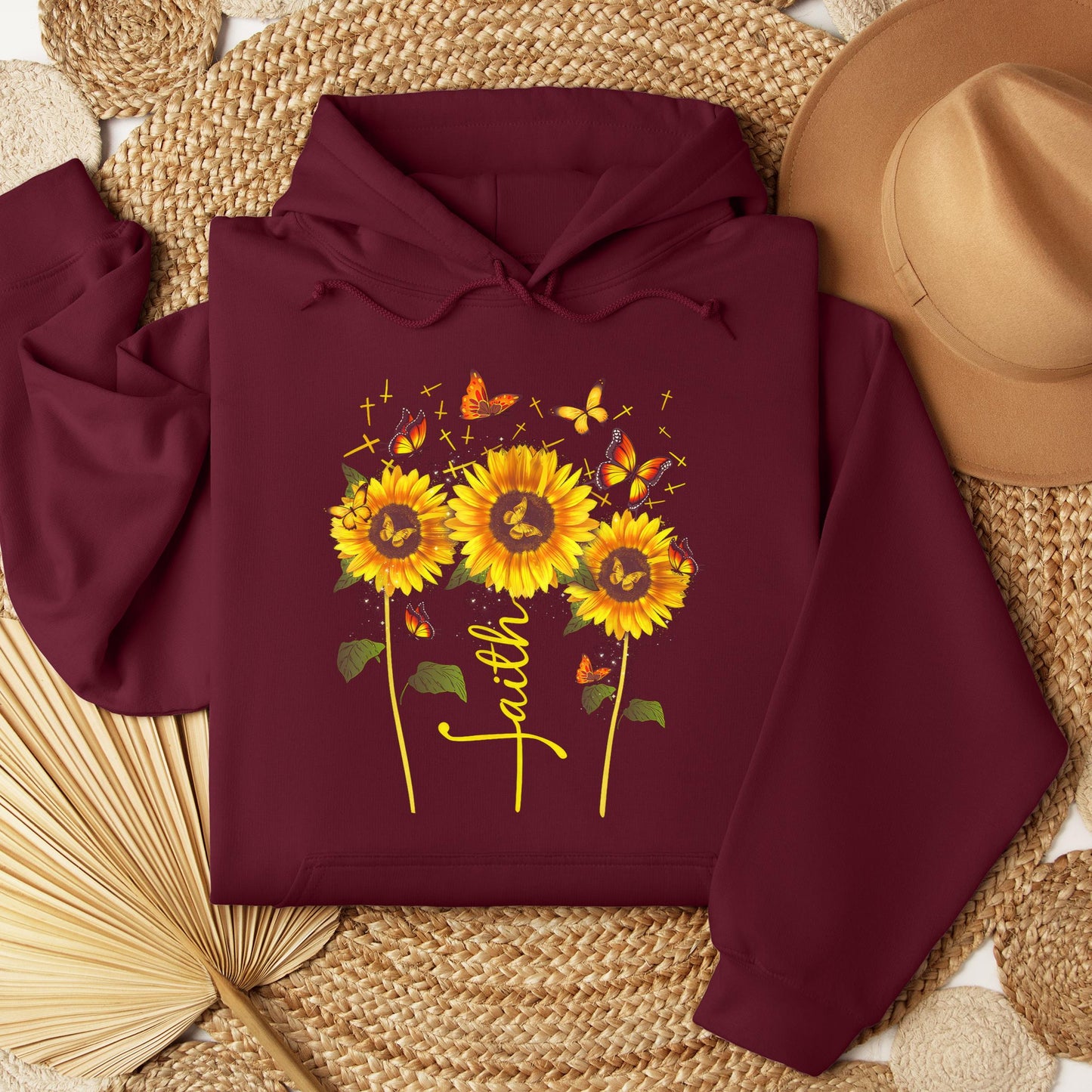 Faith Sunflower Butterfly 03