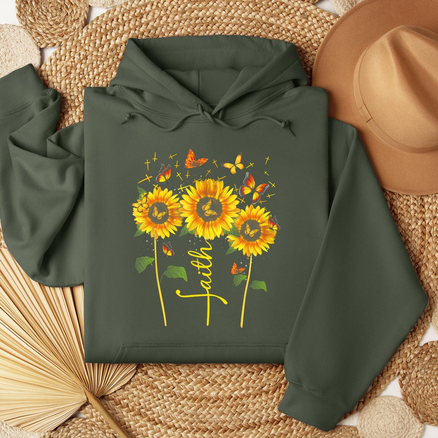 Faith Sunflower Butterfly 03