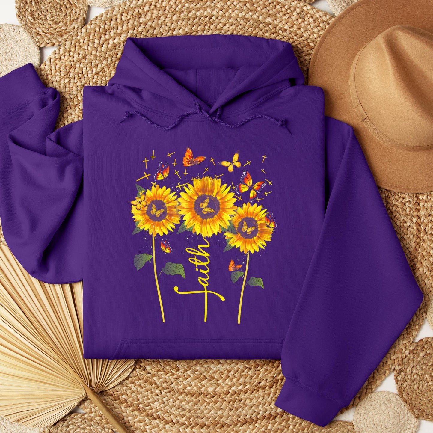 Faith Sunflower Butterfly 03