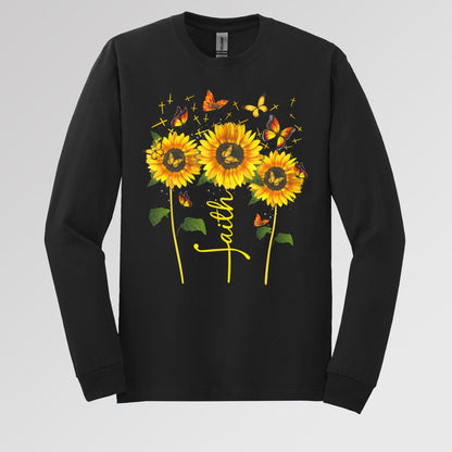 Faith Sunflower Butterfly 03