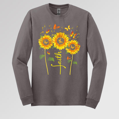 Faith Sunflower Butterfly 03