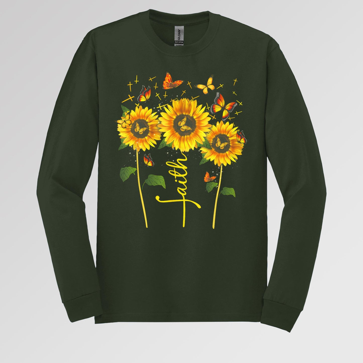 Faith Sunflower Butterfly 03