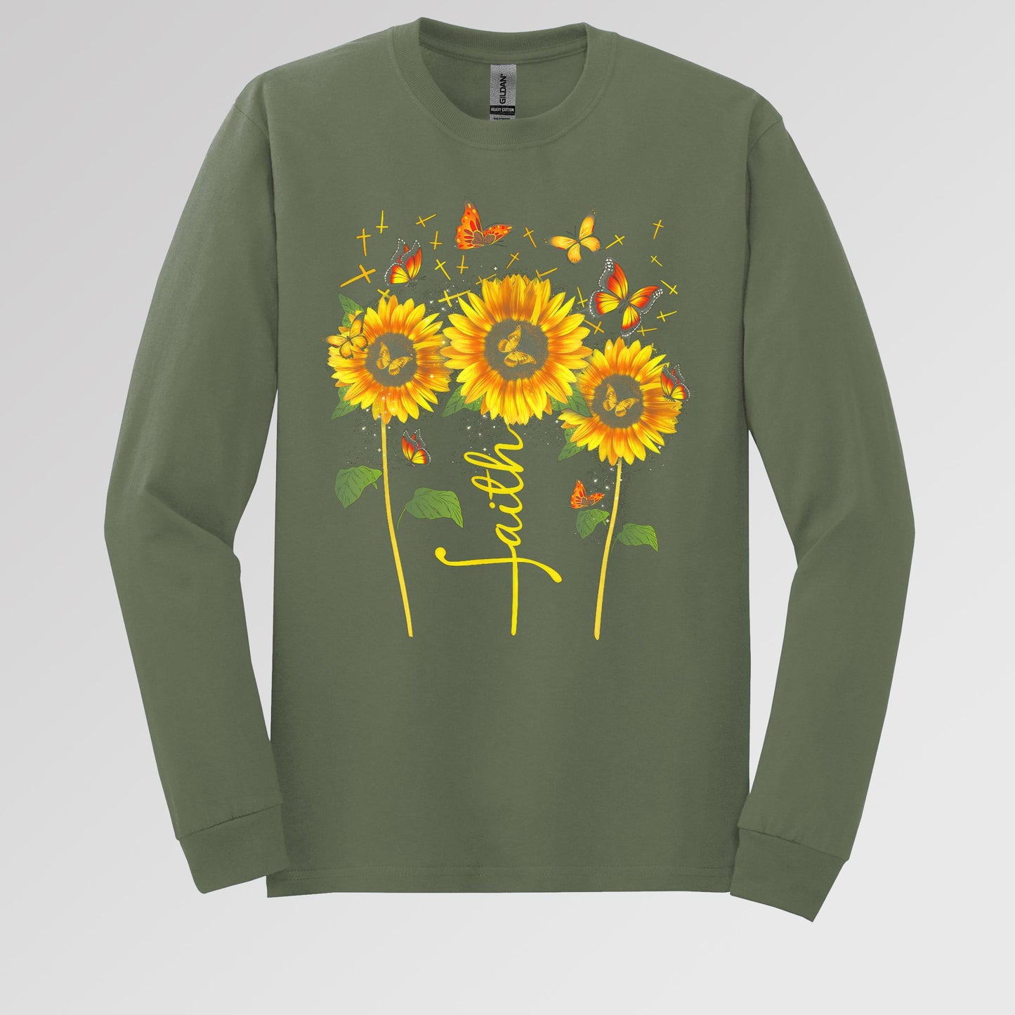 Faith Sunflower Butterfly 03