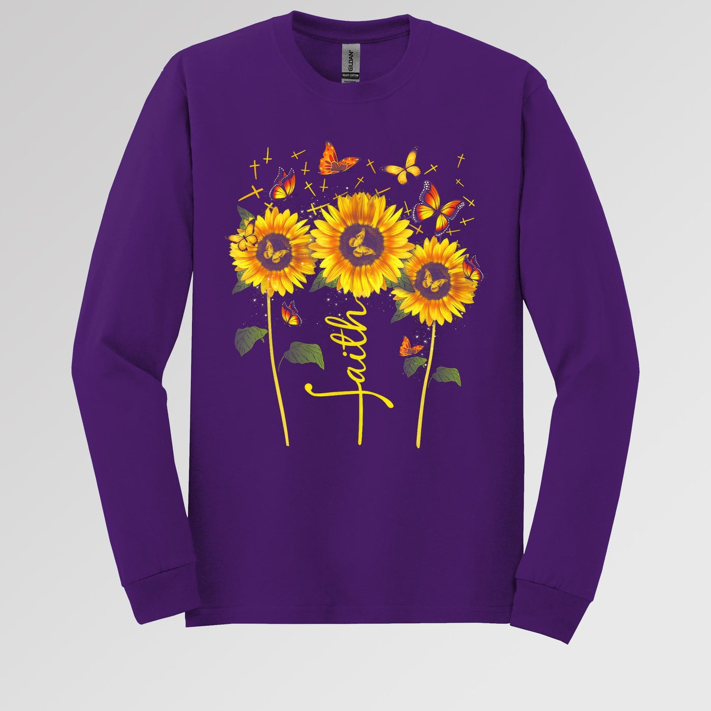 Faith Sunflower Butterfly 03