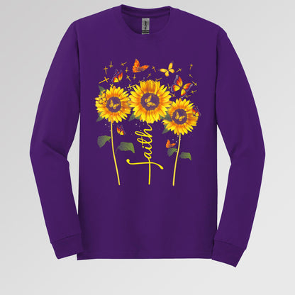 Faith Sunflower Butterfly 03