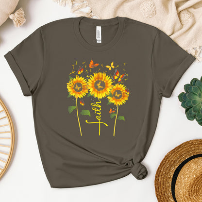Faith Sunflower Butterfly 03