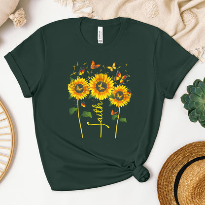 Faith Sunflower Butterfly 03