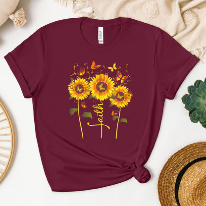 Faith Sunflower Butterfly 03