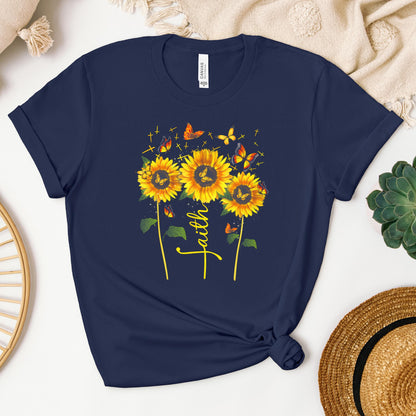 Faith Sunflower Butterfly 03