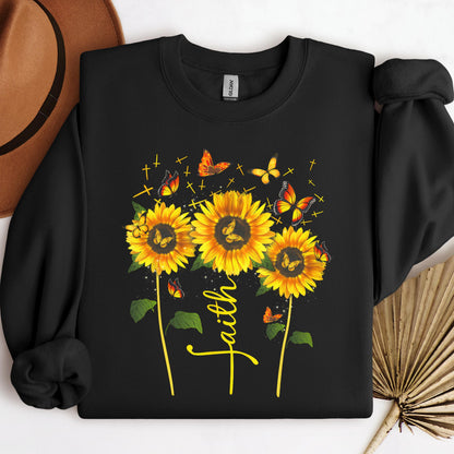 Faith Sunflower Butterfly 03