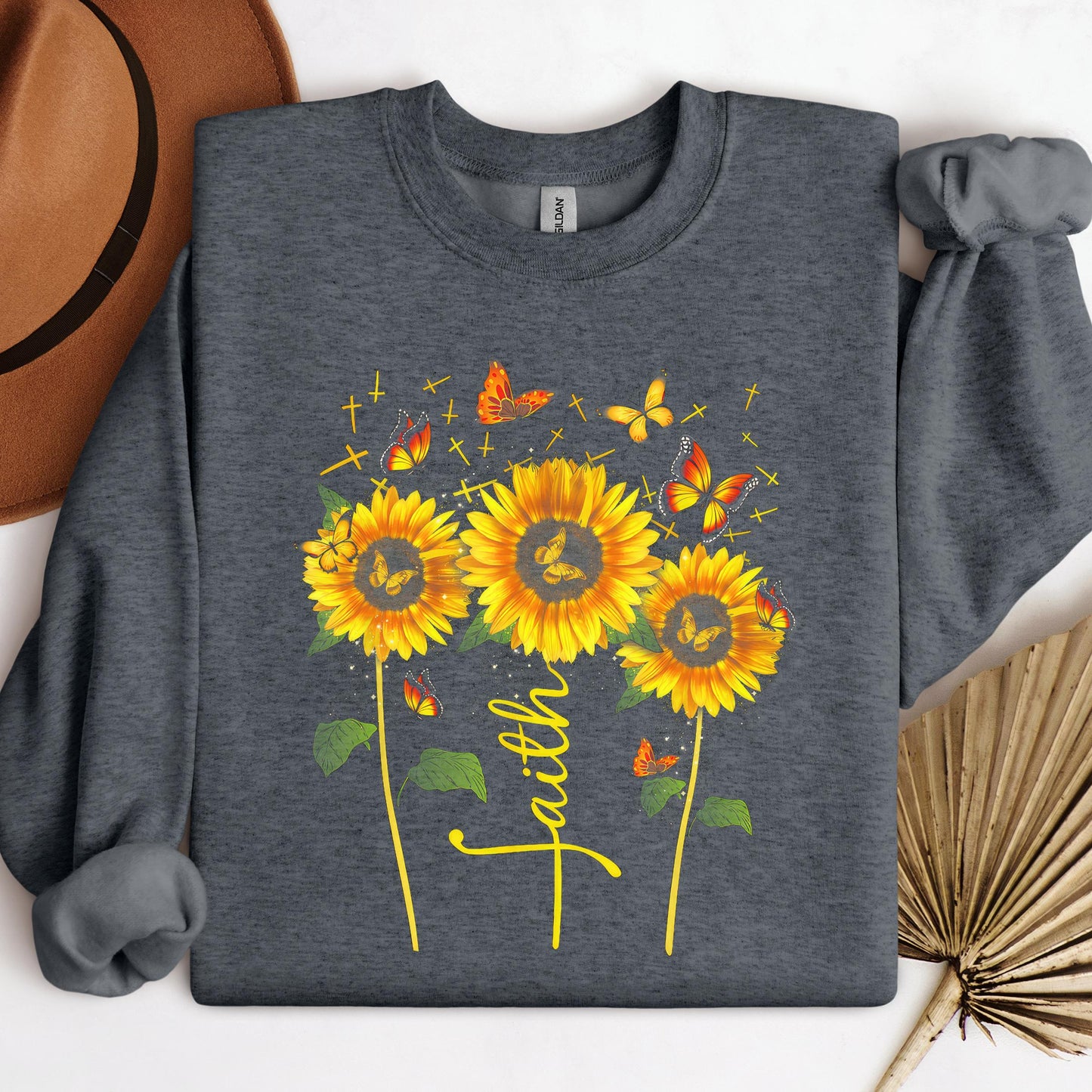 Faith Sunflower Butterfly 03