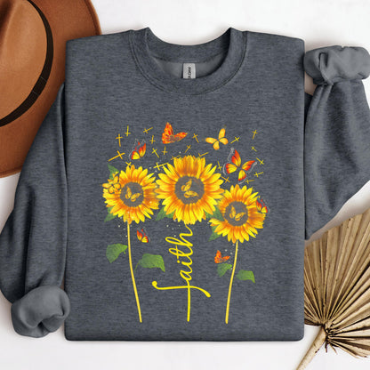 Faith Sunflower Butterfly 03