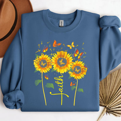 Faith Sunflower Butterfly 03