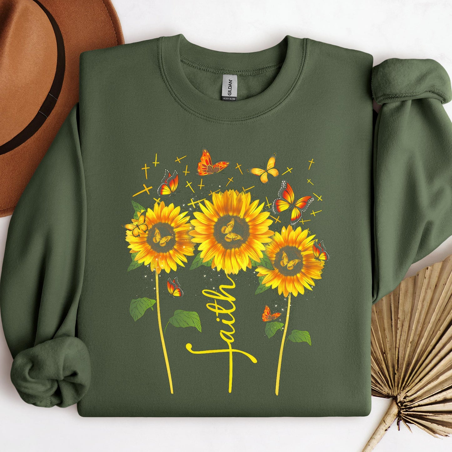 Faith Sunflower Butterfly 03