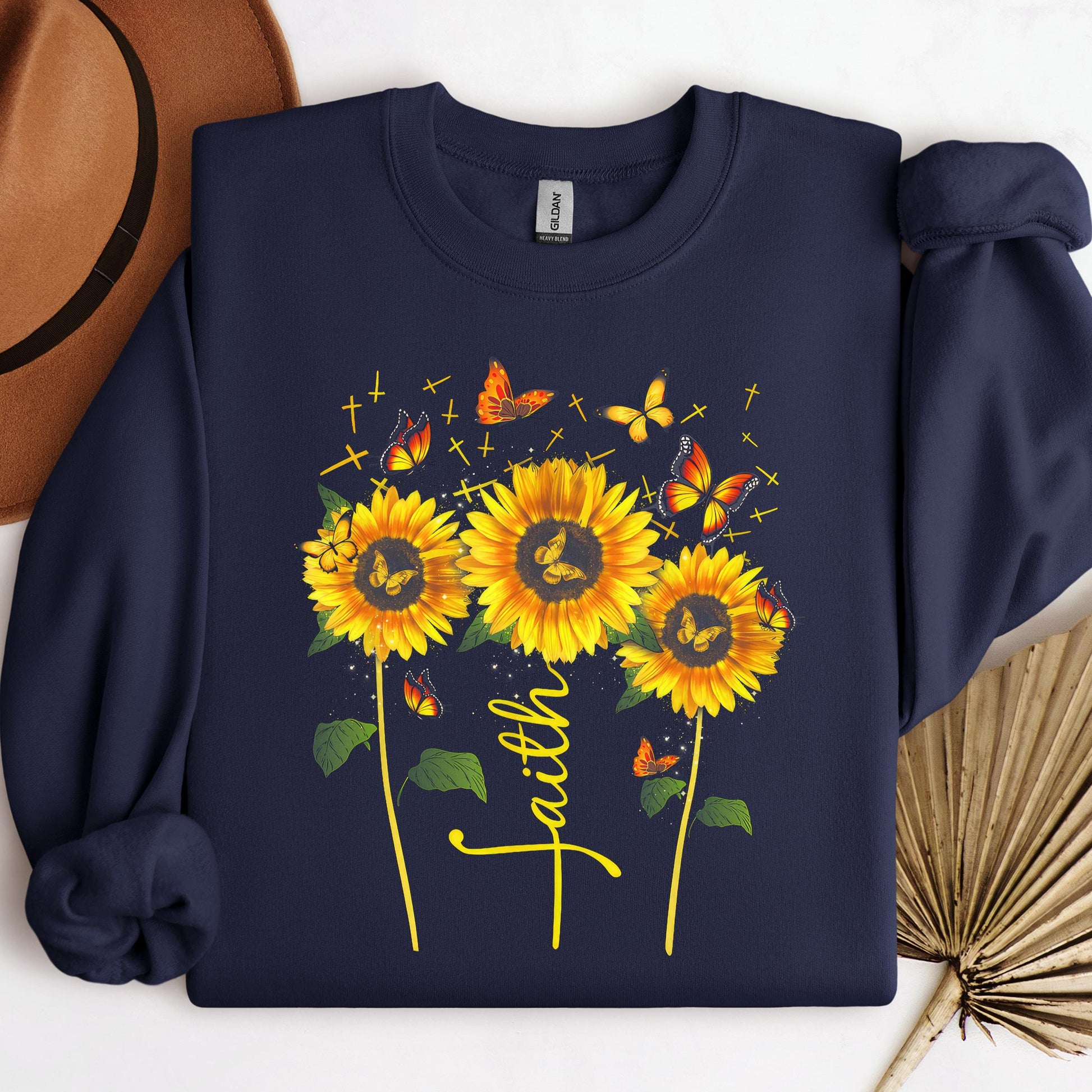 Faith Sunflower Butterfly 03