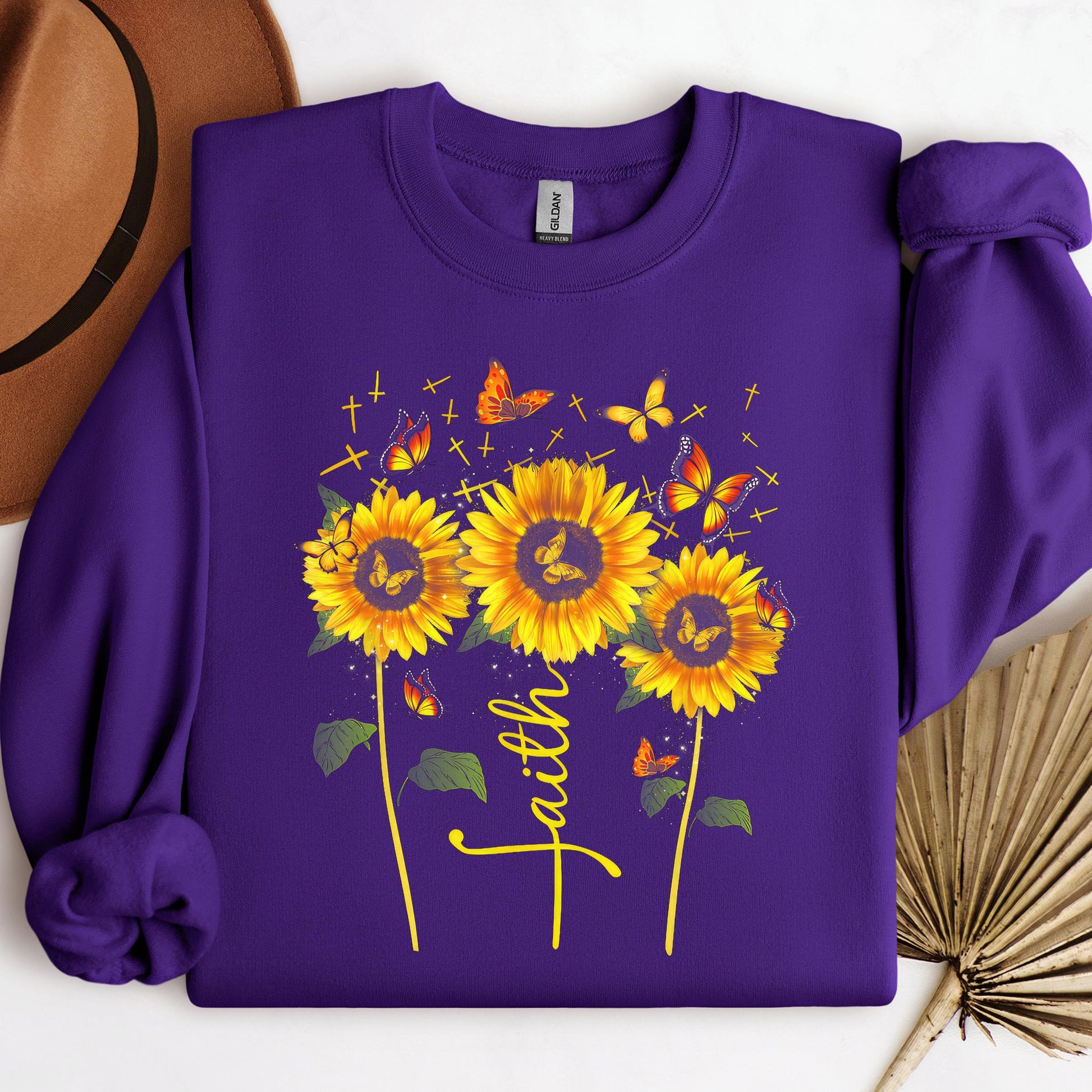 Faith Sunflower Butterfly 03