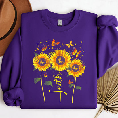 Faith Sunflower Butterfly 03
