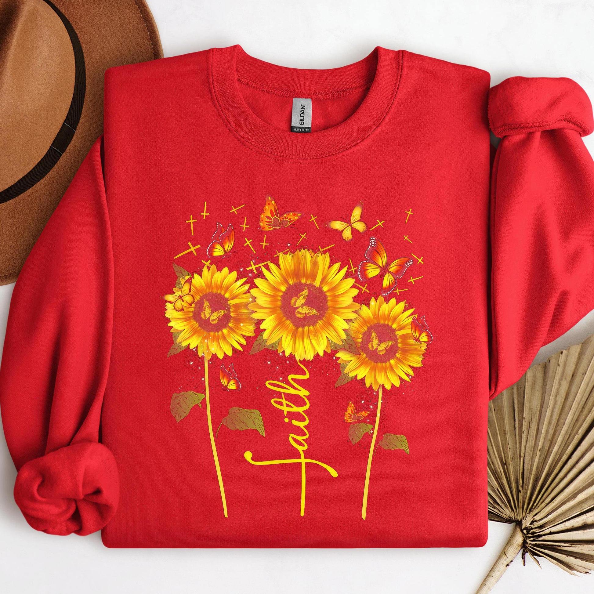 Faith Sunflower Butterfly 03