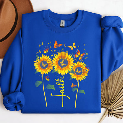 Faith Sunflower Butterfly 03