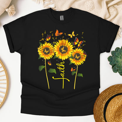Faith Sunflower Butterfly 03