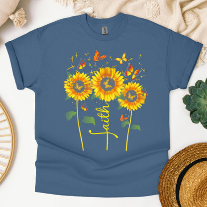 Faith Sunflower Butterfly 03