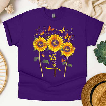 Faith Sunflower Butterfly 03