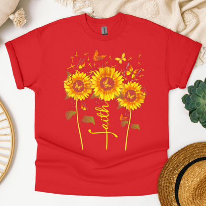 Faith Sunflower Butterfly 03