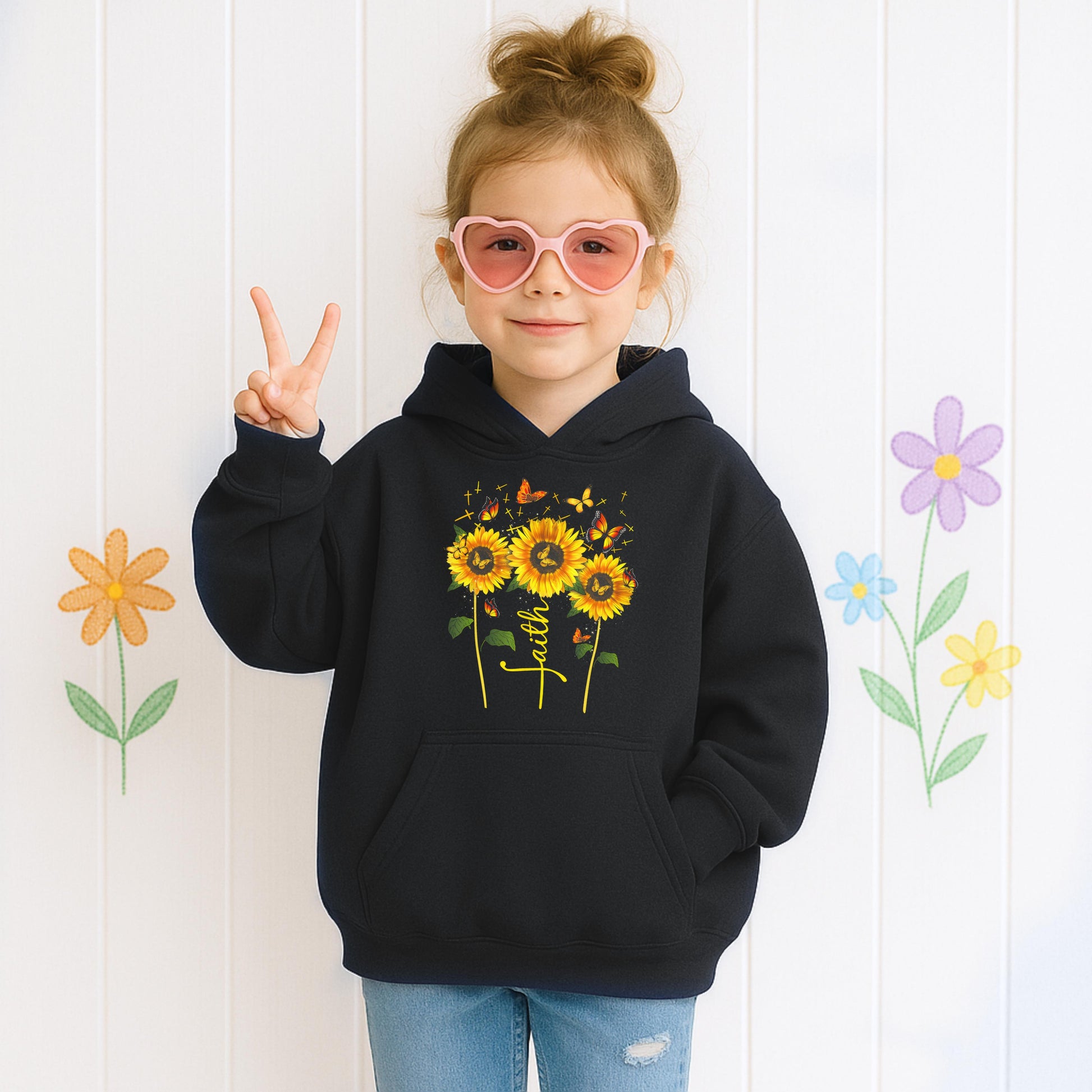 Faith Sunflower Butterfly 03