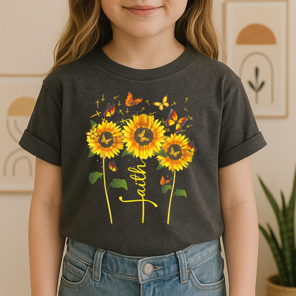 Faith Sunflower Butterfly 03