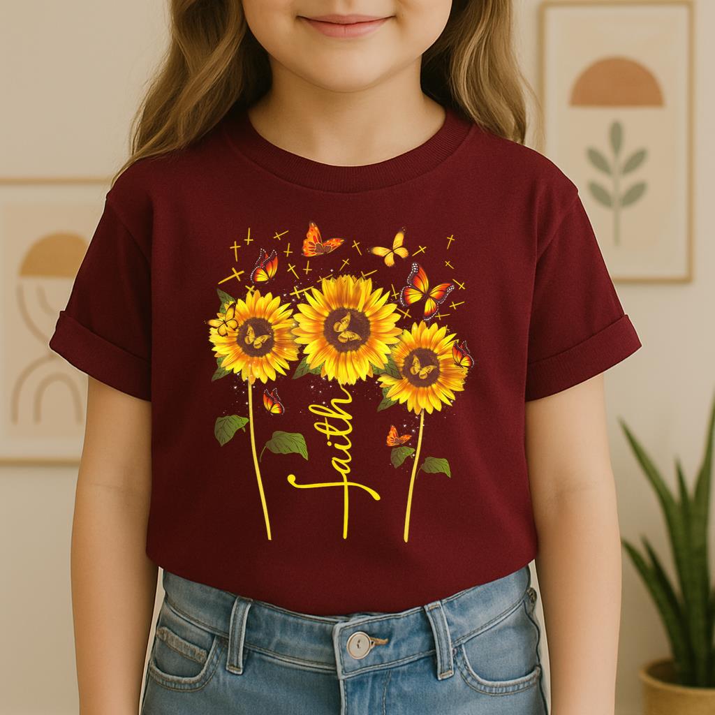 Faith Sunflower Butterfly 03