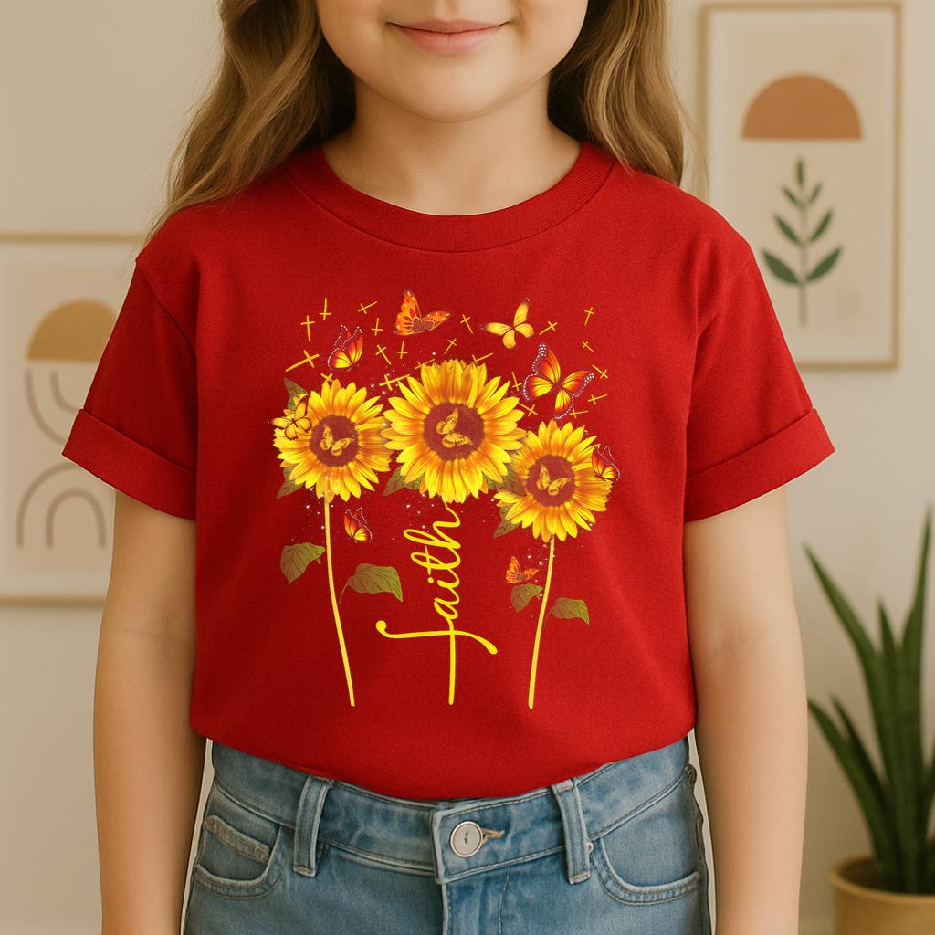 Faith Sunflower Butterfly 03