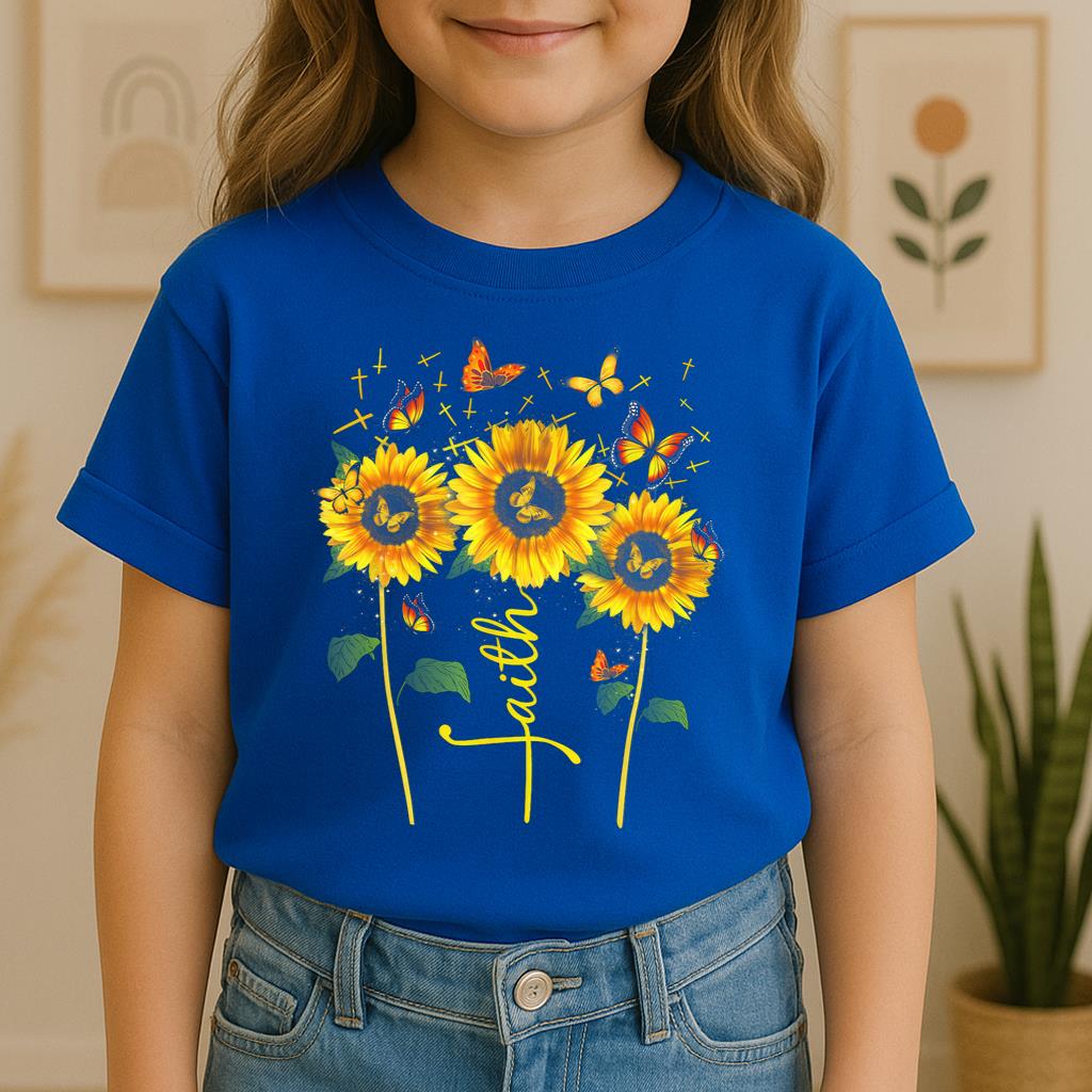 Faith Sunflower Butterfly 03