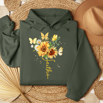 Faith Sunflower Butterfly 04