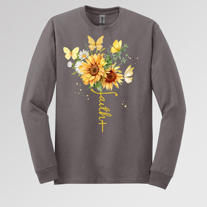 Faith Sunflower Butterfly 04