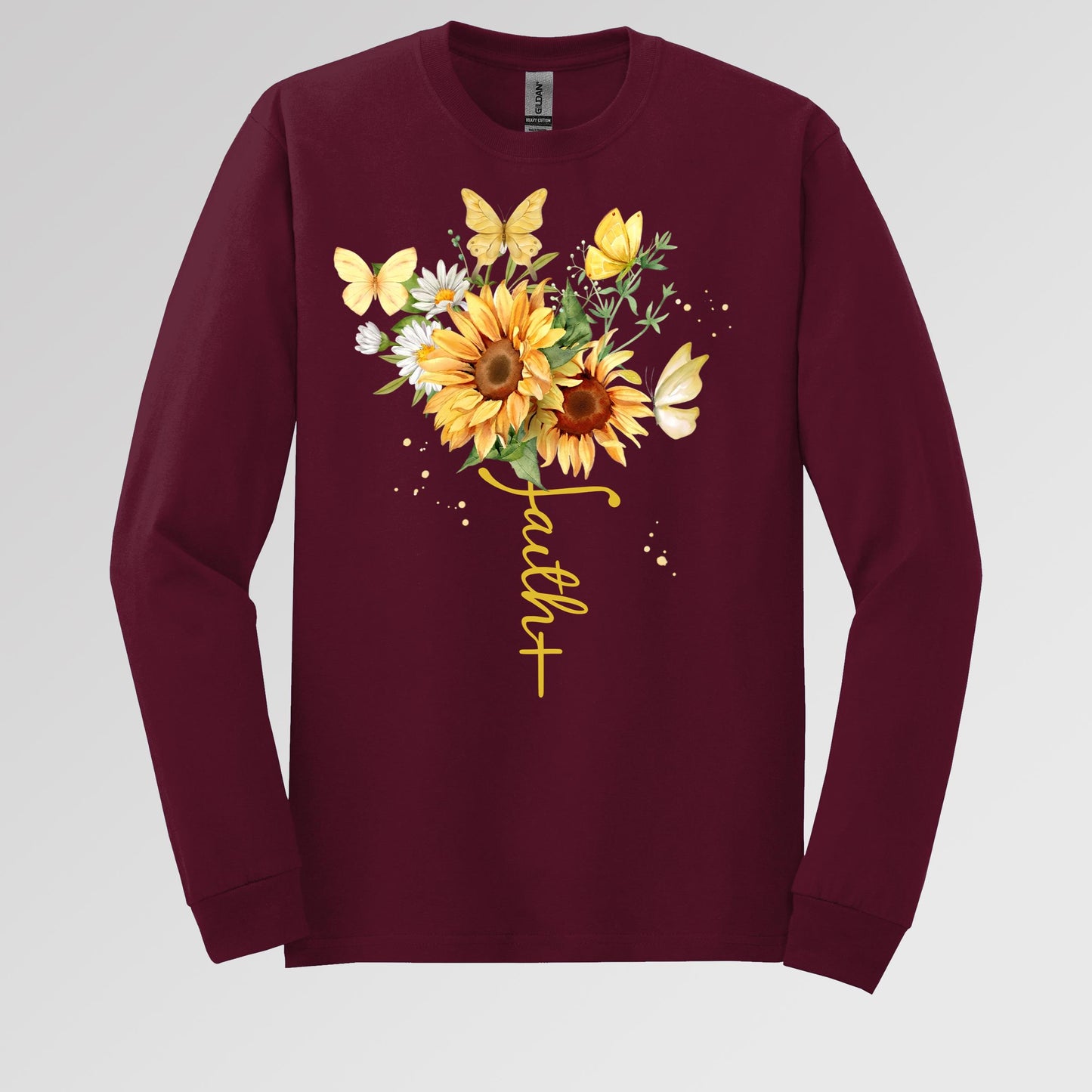 Faith Sunflower Butterfly 04