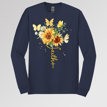 Faith Sunflower Butterfly 04