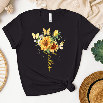 Faith Sunflower Butterfly 04