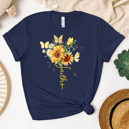 Faith Sunflower Butterfly 04