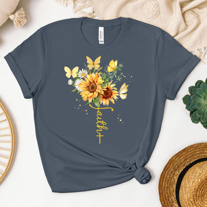 Faith Sunflower Butterfly 04