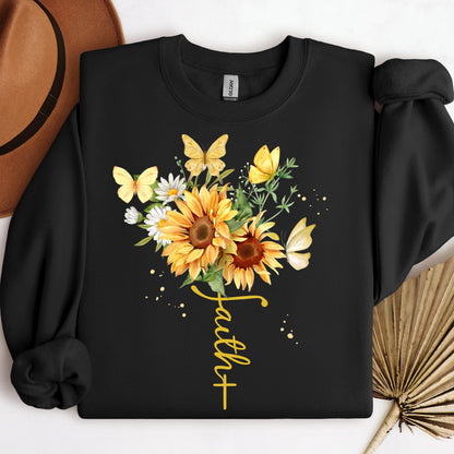 Faith Sunflower Butterfly 04