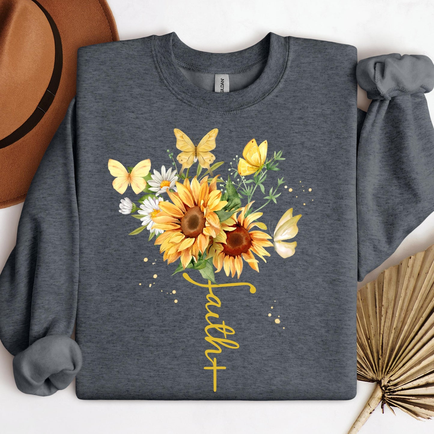 Faith Sunflower Butterfly 04