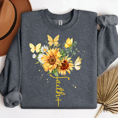 Faith Sunflower Butterfly 04