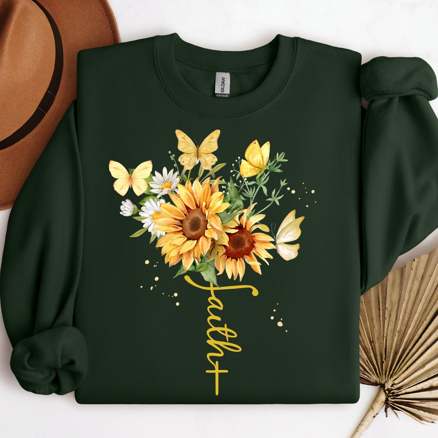 Faith Sunflower Butterfly 04