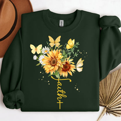 Faith Sunflower Butterfly 04